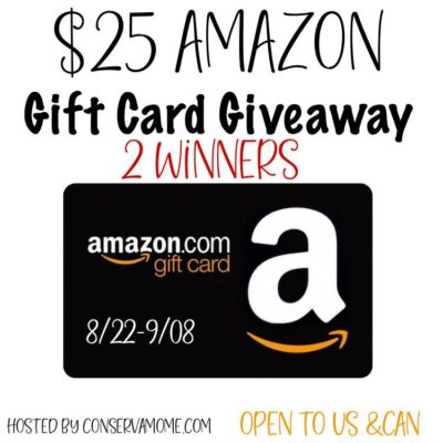 Back-to-School GIVEAWAY: $25 Amazon GC