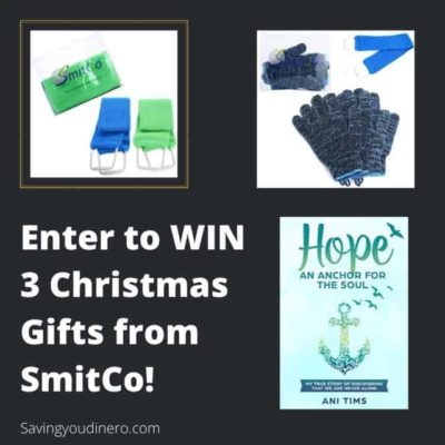 Enter to WIN 3 Christmas Gifts from SmitCo