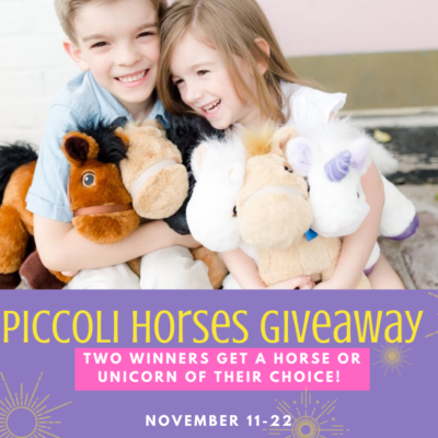 Giveaway! Enter to Win a Piccoli Horse or Unicorn (2 Winners!)