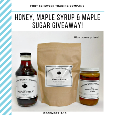 Honey, Maple Syrup & Maple Sugar Giveaway