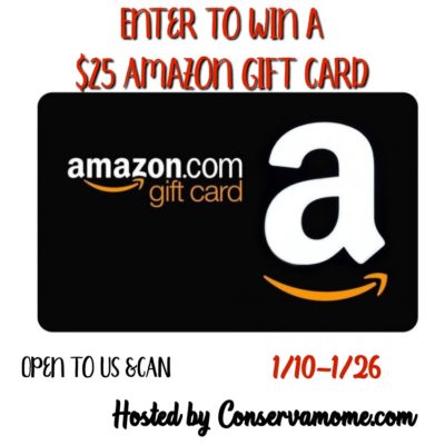 Enter to Win a $25 Amazon Gift Card!