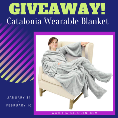 Catalonia Wearable Blanket Giveaway