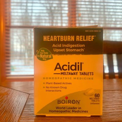 Boiron Acidil For Homeopathic Heartburn Relief