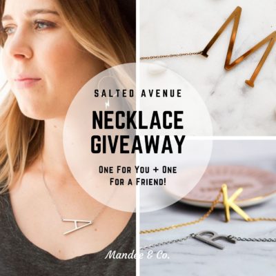 Wish Big Giveaway Hop: Salted Avenue Necklace Set