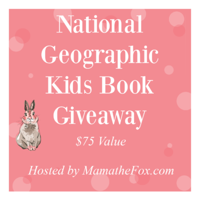 National Geographic Kids Book Giveaway