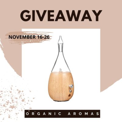 Organic Aromas Nebulizing Diffuser Giveaway