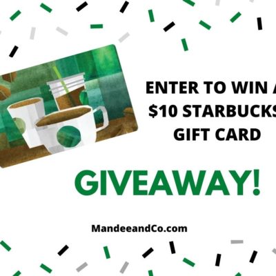 $10 Starbucks Gift Card Honey Bunny GIVEAWAY HOP