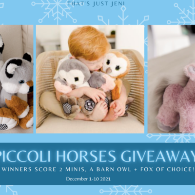 Giveaway: Enter to Win Piccoli Horses Minis, Fox & Owl!