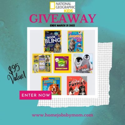 National Geographic Kids GIVEAWAY ($95 Value!)