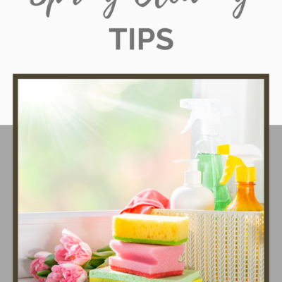 Spring Cleaning Tips