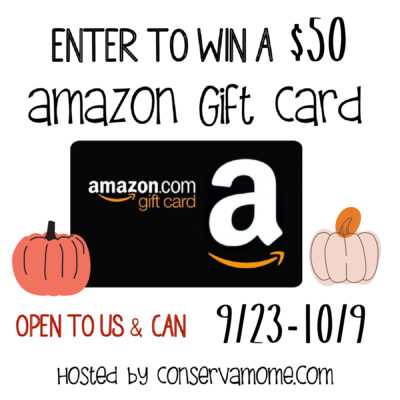Fall Favorites + $50 Amazon GC Giveaway!