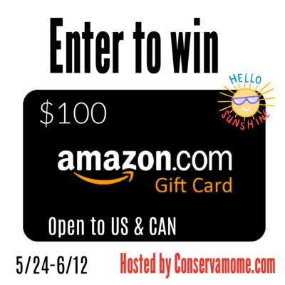 Enter to WIN a $100 Amazon Gift Card!