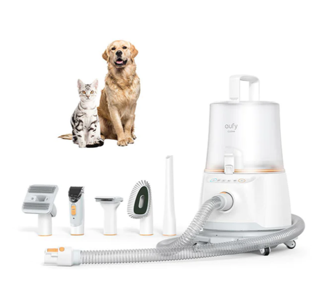 pet grooming kit with vacuum