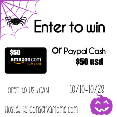 Enter to WIN a $50 Amazon Gift Card!