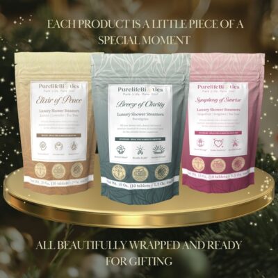 Aromatherapy Shower Steamers from Purelife Biotics
