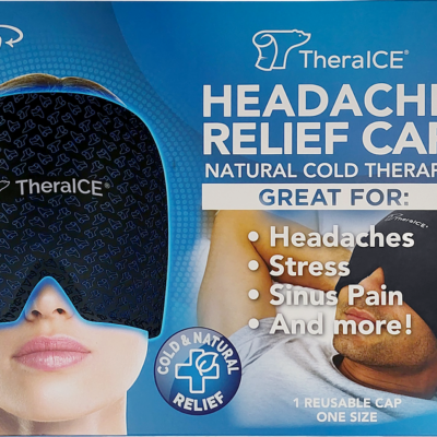 TheraICE Relief Cap For Stubborn Headaches + Migraines