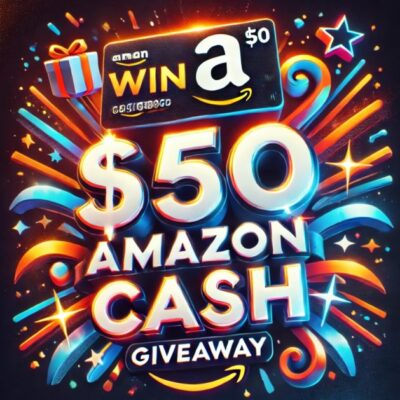 Step Into Spring With a $50 Amazon Cash Giveaway