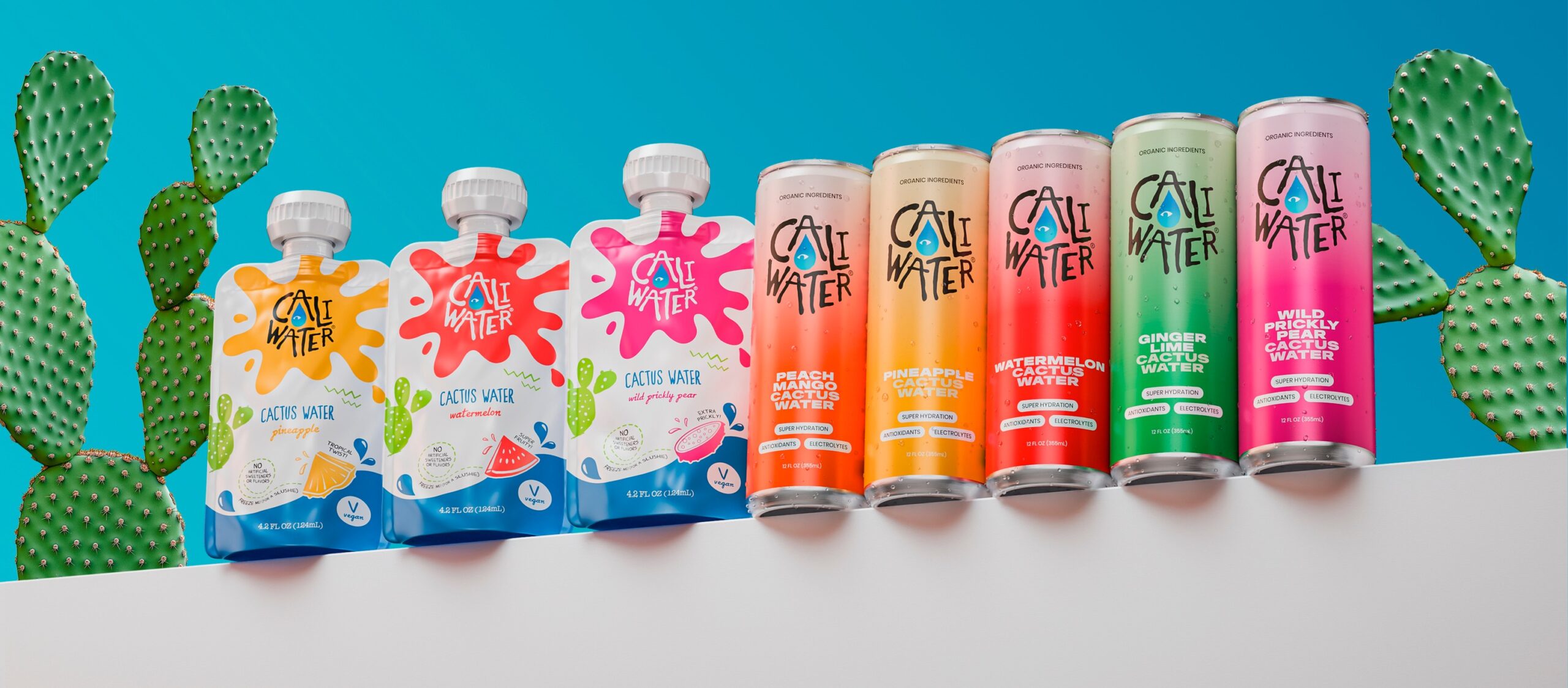Caliwater plant-based cactus water